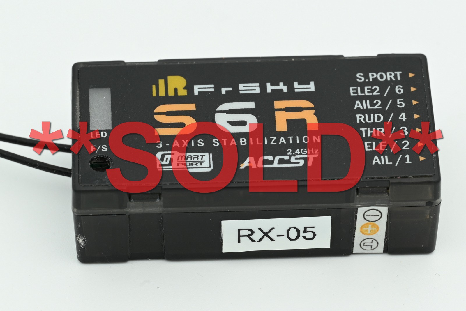 FrSky S6R Gyro Receiver FrSky S6R Gyro Receiver